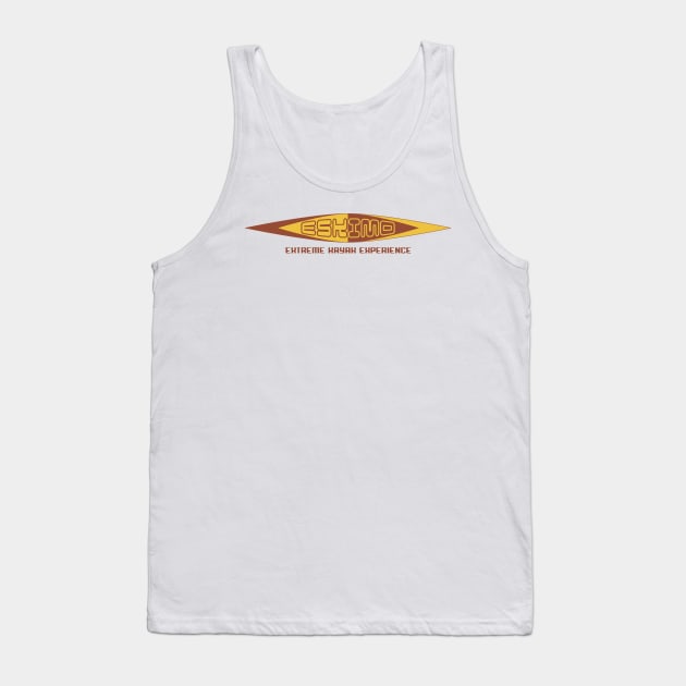 Eskimo Extreme Kayak Experience Tank Top by TBM Christopher